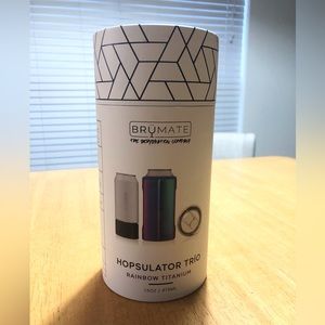 NWT in box BRUMATE Hopsulator Trio Rainbow Titanium